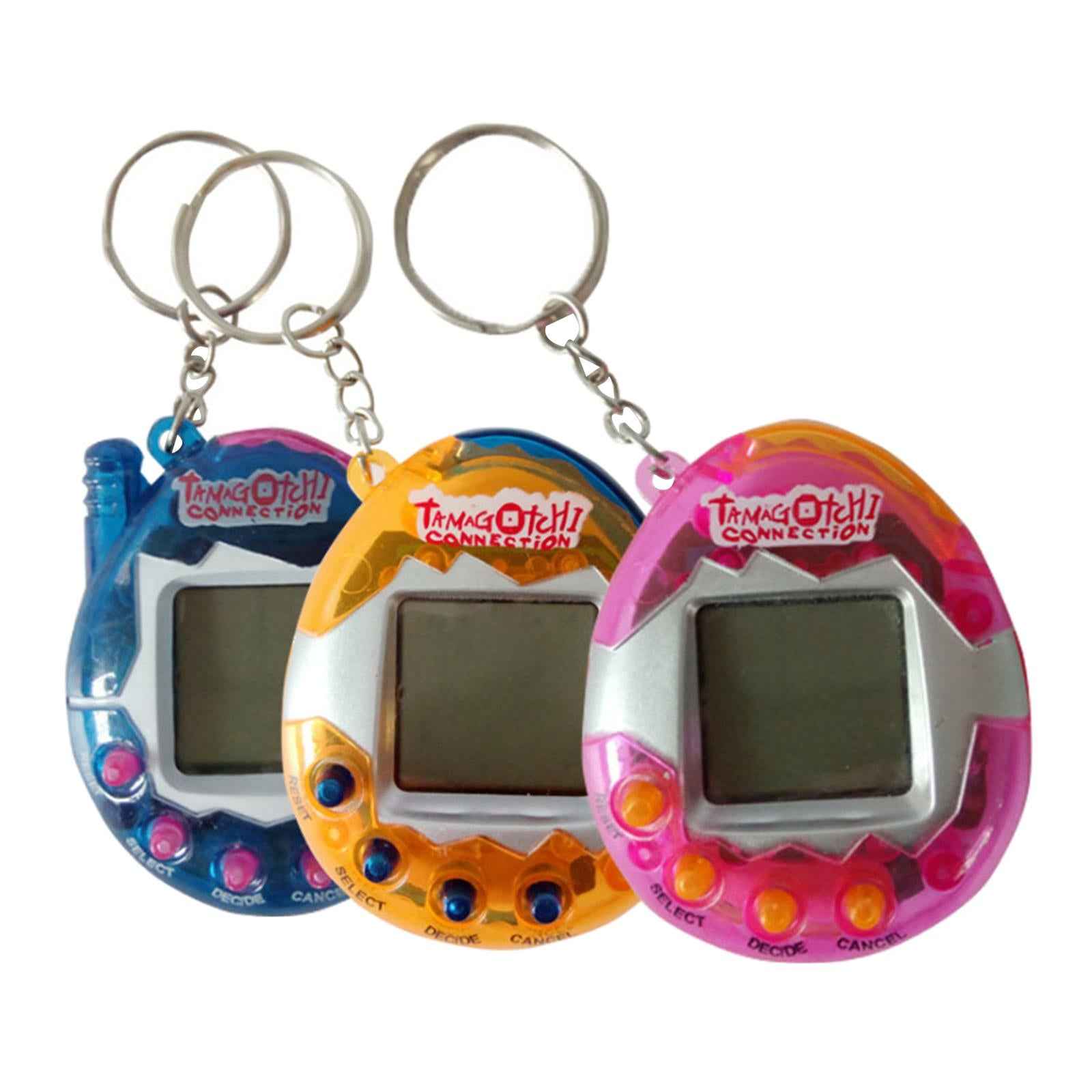 Electronics Pet Toy Retro Toy Game Children Toy Tiny Game 3pcs clear