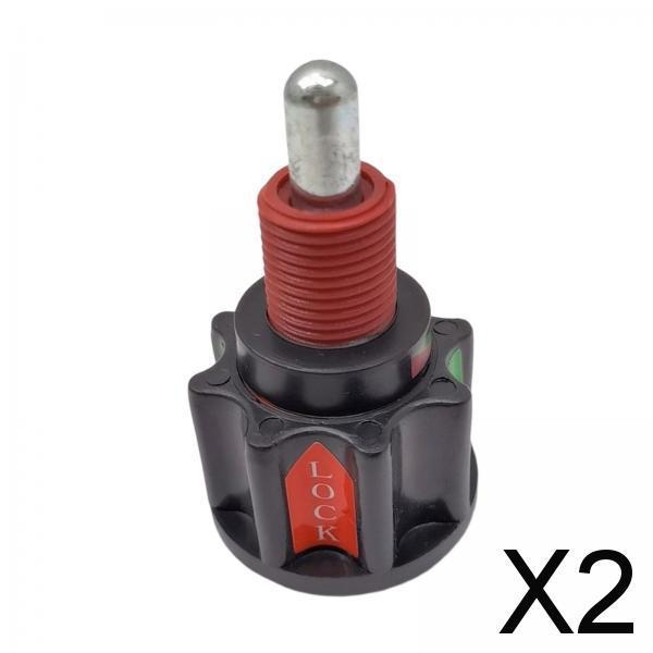 2xKnob Pop Pin for Fitness Equipment Exercise Training Machine Platform Stand