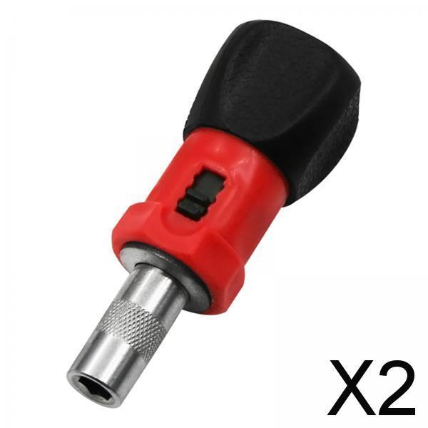 2xPrecision Ratchet Screwdriver Replaceable Repair Tool for Home Maintenance