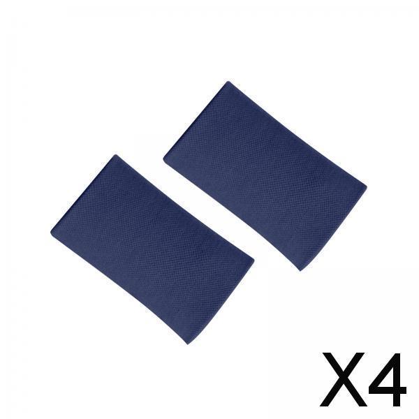4xCompression Wrist Sleeves Breathable Wrist Bands Sports for Gym Unisex Adult Dark Blue