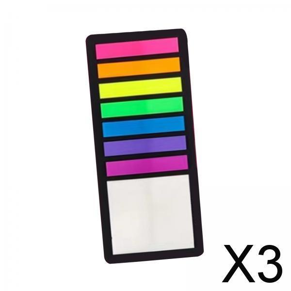 3xIndex Tabs Writable Page Sticky Notes for Diaries Book Markers Magazines with Note