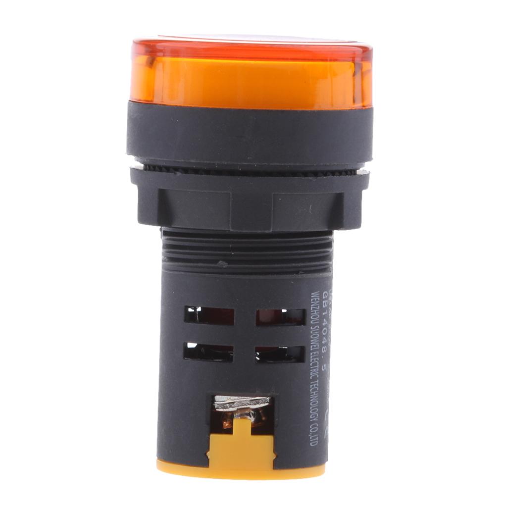 AD16-22DS 220V 20mA Energy Saving LED Indicator Light yellow