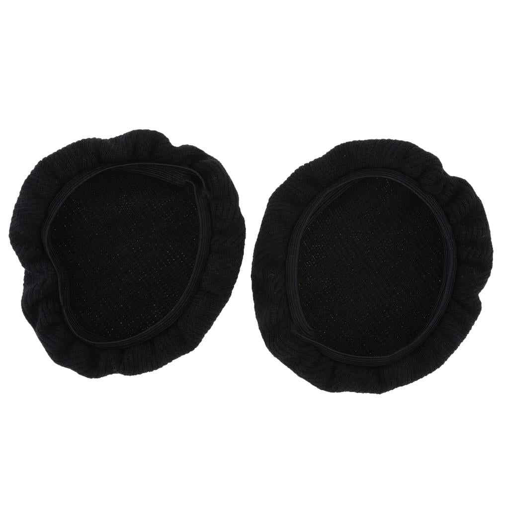 Stretch Headphone Covers Germproof Deodorizing Sweat Absorption and Washable Ear Cover for Most On Ear Headphones within 6-8.5cm Earpads