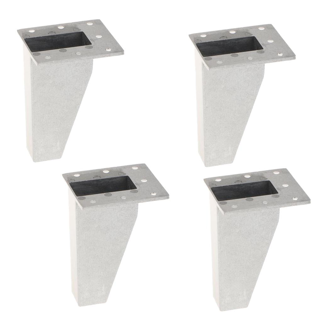 4Pcs Metal Furniture Sofa Leg Anti-damp Feet for Couch Chair Cabinet 10cm