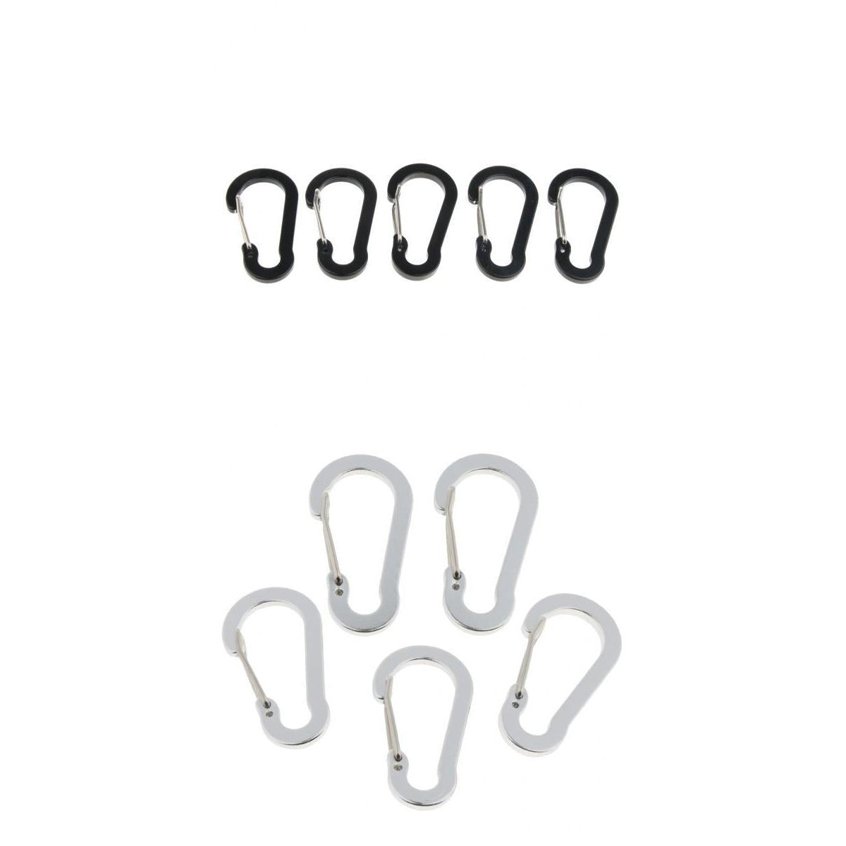 10pcs Key Chain Buckle Spring Snap Hook Outdoor Clip Water Bottle Hook