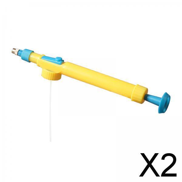 2xHand Pump Sprayer Iron PP Pressure Sprayer Top for Watering Lawn Lawn Garden