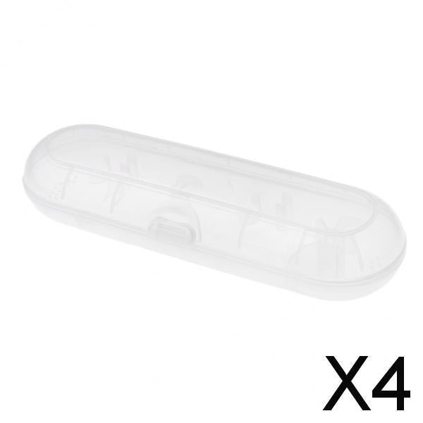 4xPortable Electric Toothbrush Travel Case for Most Toothbrush Type
