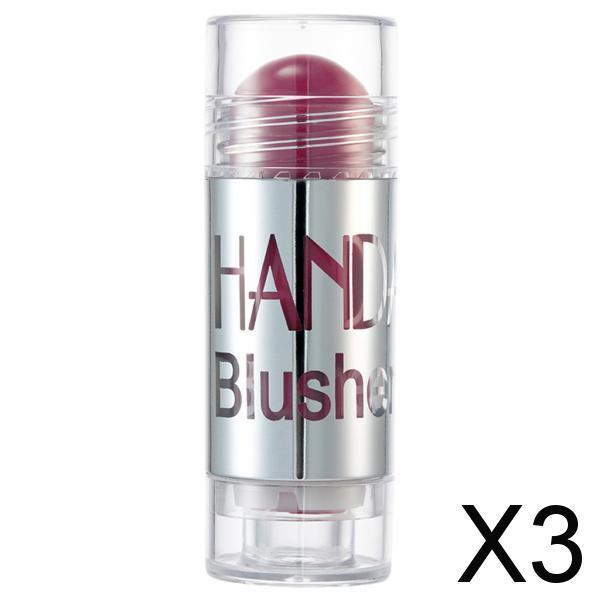 3xBlush Sticks Versatile Cheek Tint Makeup Shimmer for Cheeks Lips 05