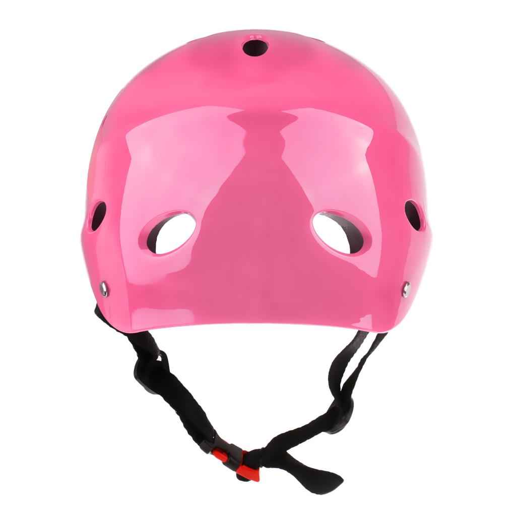 Water Sports Safety Helmet for Wakeboard Kayak Canoe Boat Surfing L Pink