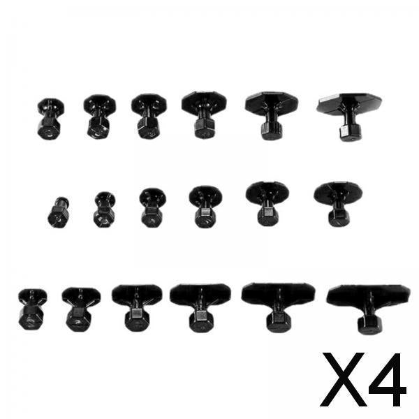 4x18 Pieces Car Dent Puller Portable for Automobile Automotive Hail Dents