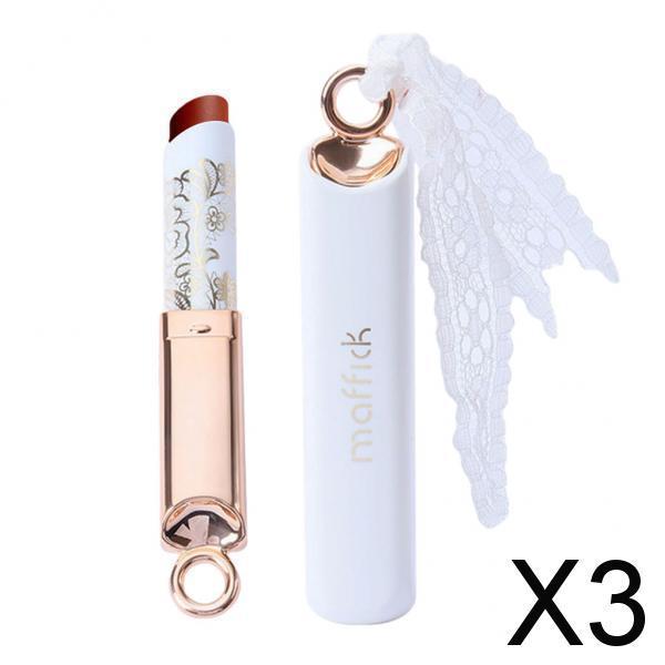 3xVelvet Matte Lipstick Smooth Soft Gloss Women Girls Gifts Long Lasting 04