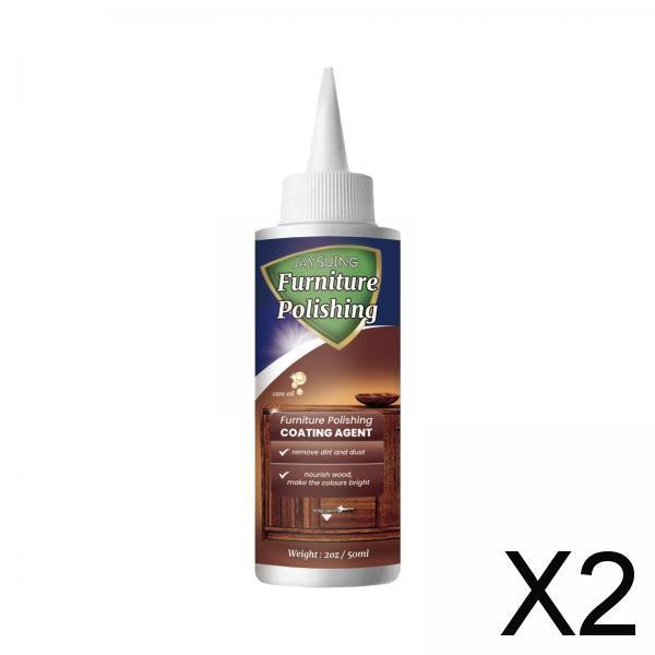 2xFurniture Polishing Coating Agent for Kitchen Cabinets Floors Bathroom Tiles