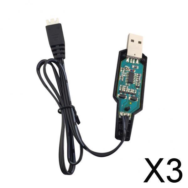 3x7.4V USB Fast Charging Cable Battery USB Charging Cable Fit for SYMA