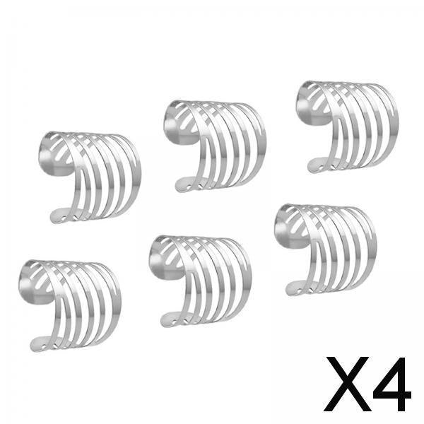 4x6x Napkin Ring Holder Napkin Rings Set for Thanksgiving Birthday Party Favor