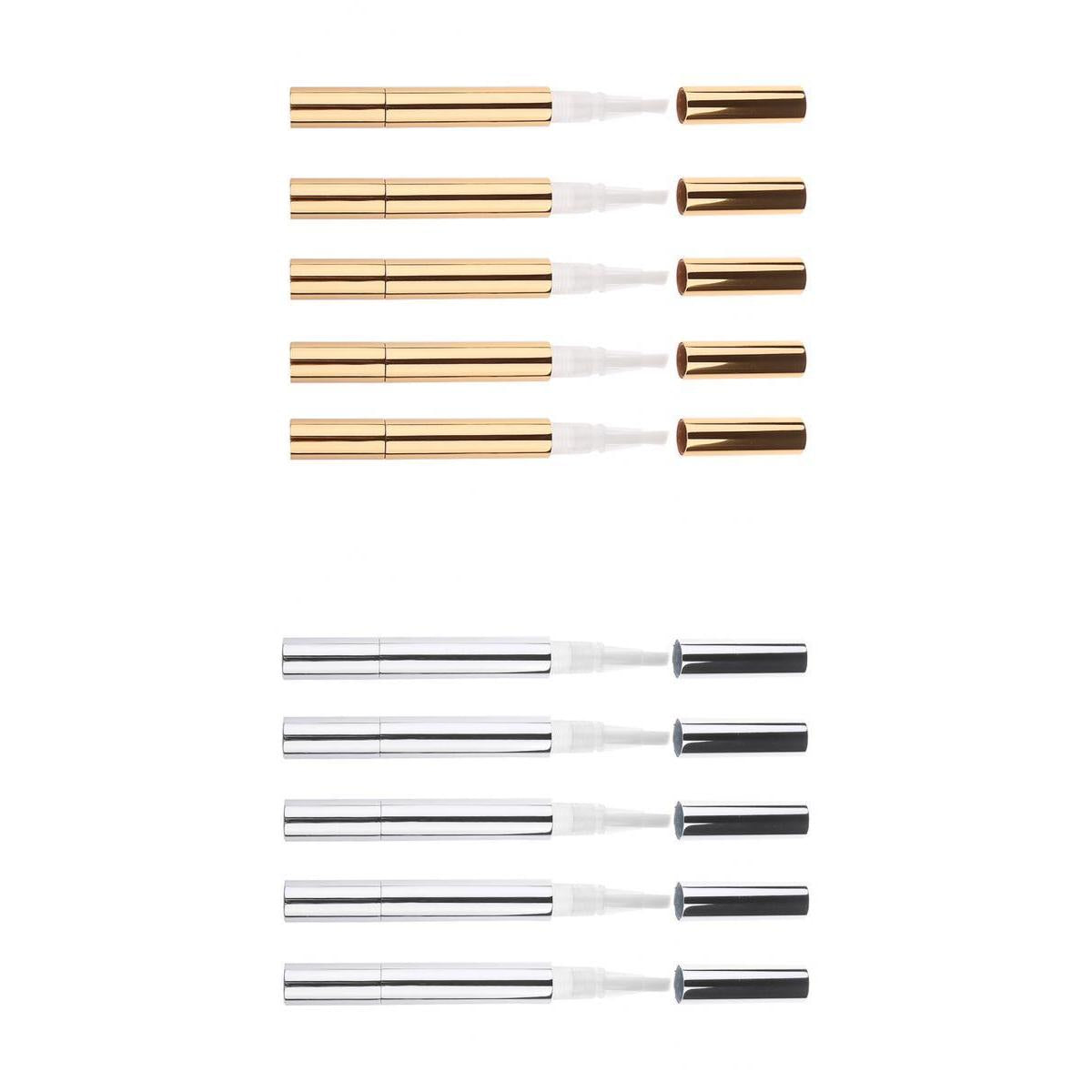 10 Pieces 3ml Travel Empty Twist Pen Refillable Cosmetic Container Tube Set