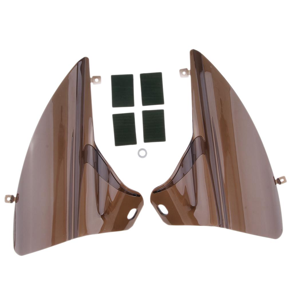 Saddle Shield Air Heat Deflector for Harley Touring Electra Road Glide 09-15