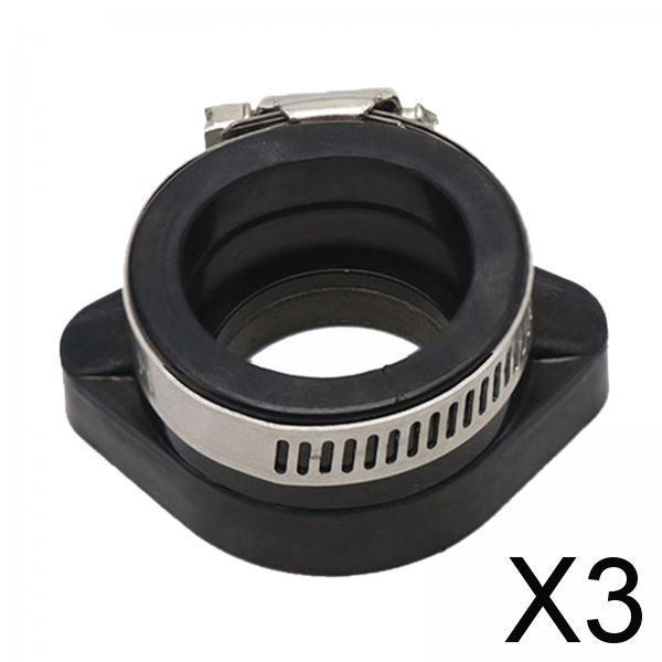 3xRubber Motorcycle Carburetor Adapter 48mm Rubber for Vm 22 24