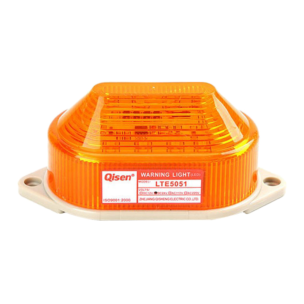 Flashing Hazard Beacon Strobe Light Emergency Vehicle Warning Light -Yellow