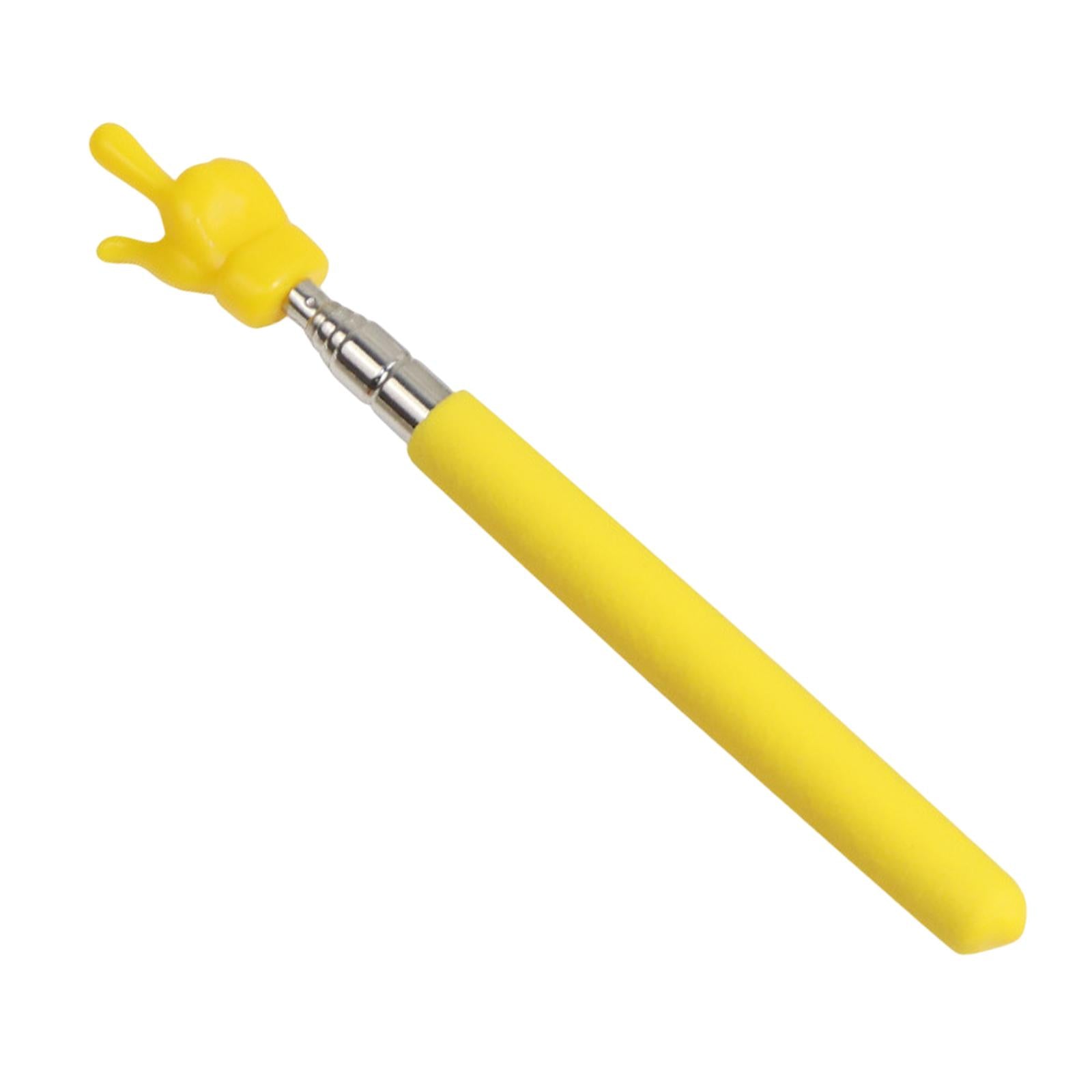 Hand Pointer Accs Portable Teacher Pointer Finger Design for Home Whiteboard Yellow