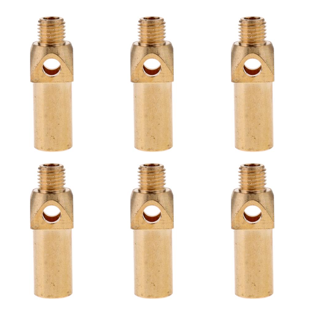 6 Pieces Brass Replacement Tip/ Nozzle/ Jet/ Burner for Propane LP Gas