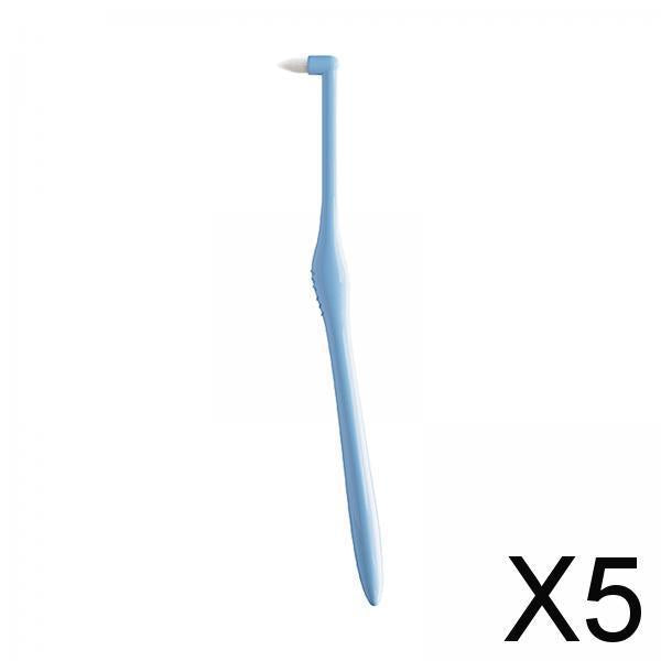 5xInterdental Brush Cleaning Gap Single Tufted Toothbrush for Indoor Trip