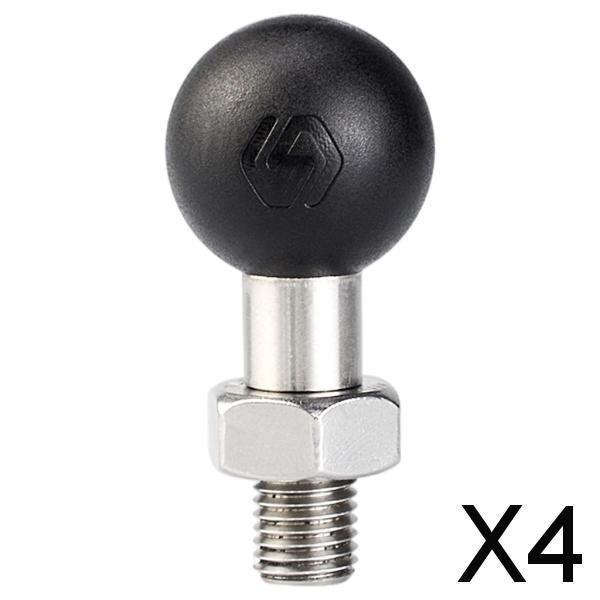 4xMotorcycle Bolt Ball Adapter Parts Replace for Motorbike Phone Mount M10