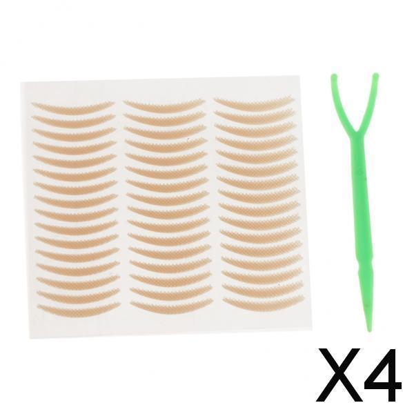 4xBreathable Eye Decoration Invisible Double Eyelid Sticker Tape Makeup Small
