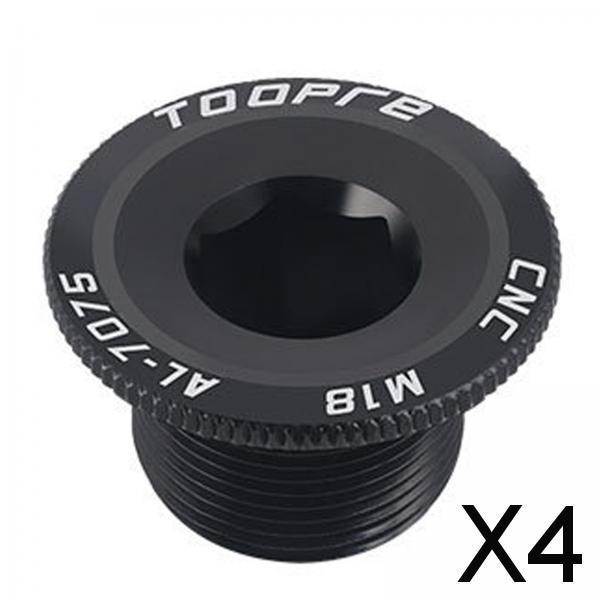 4xBike Crankset Screw MTB Mountain Road Bicycle Crank Arm Bolts Black