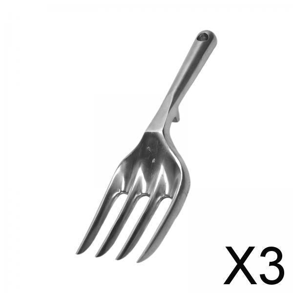 3xManual Weeder Weeding Tool Garden Digging Tools for Digging Camping Planting fork