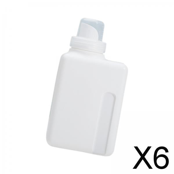 6xLiquid Lotions Bottle Empty Liquid Bottle for Hand Dispensers Creams Lotions 600ml leakproof lid