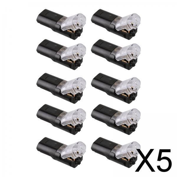 5x10x Pluggable LED Wire Connectors Low Voltage Compact Wire Wiring Connectors