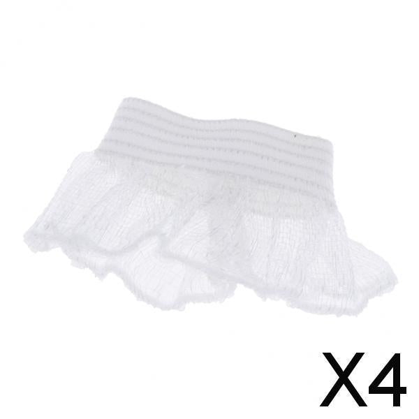 4x1:12 Scale Female Soldier Accessories Action Figure Bust Skirt Toys White