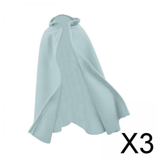 3x1:6 Scale Miniature Hoodie cloaks Cosplay Outfit for 12'' Action Figure Blue