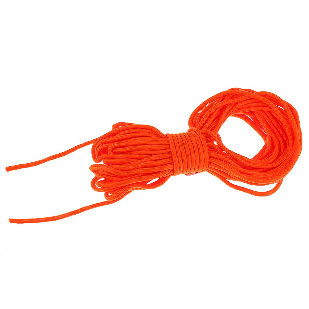 30m Water Rescue Floating Lifeguard Life Saving Rope Float Line Orange 8mm
