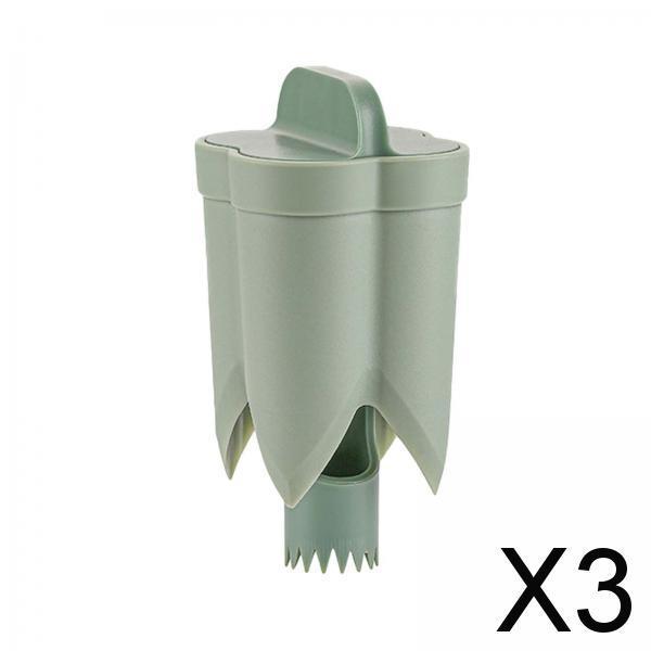 3xVegetable Jalapeno Chili Bell Pepper Seed Remover Tomato Coring Tools Green
