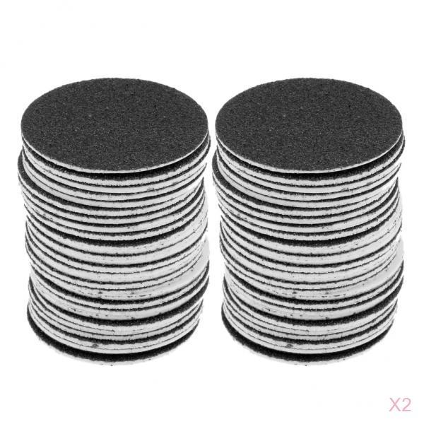 120pcs Replacement Sandpaper Discs Pad for Electric Foot File Callus Removal