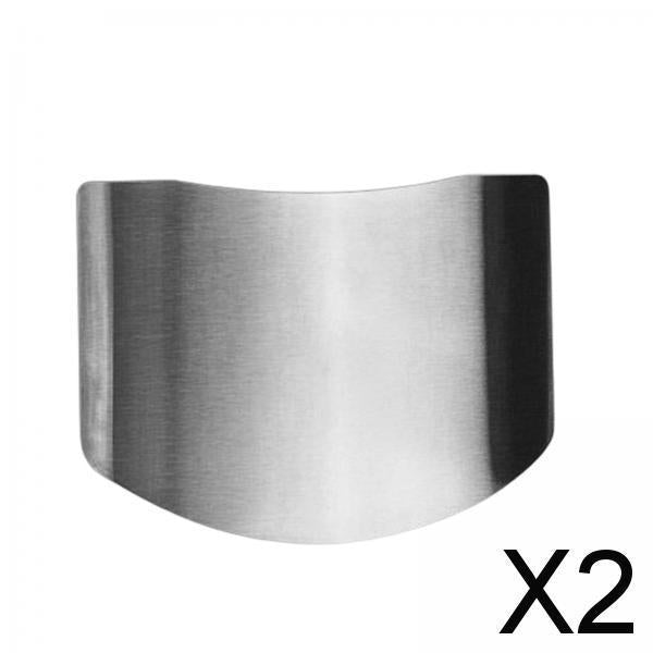 2xFinger Protector Reusable Stainless Steel for Living Room Gadgets Single finger