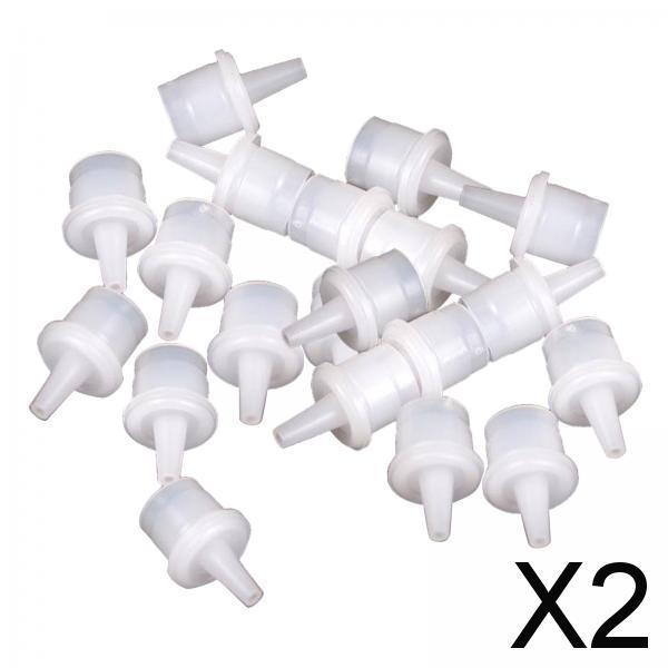 2x20x Replacement False Eyelash Extension Adhesive Glue Opening Bottle Plug