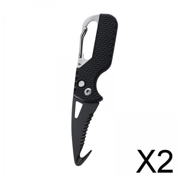 2xMultitool Cutter Portable Survival Tool Multi Tool for Hiking Camping Outdoor style A