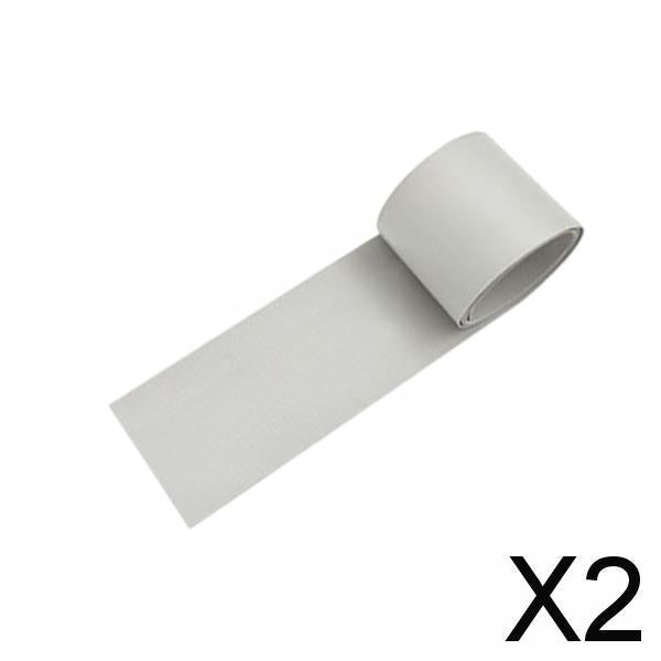 2xRaft Patch Kayak Patches PVC Air Bed Repair Patch Size 100Cmx5cm Durable Grey