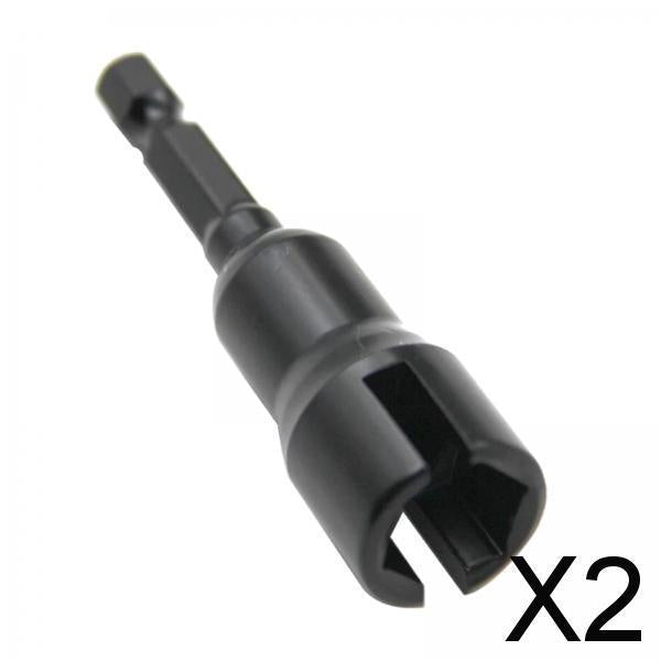 2xNut Driver Drill Bit for Electric Screwdriver Panel Nuts Screws 65mm