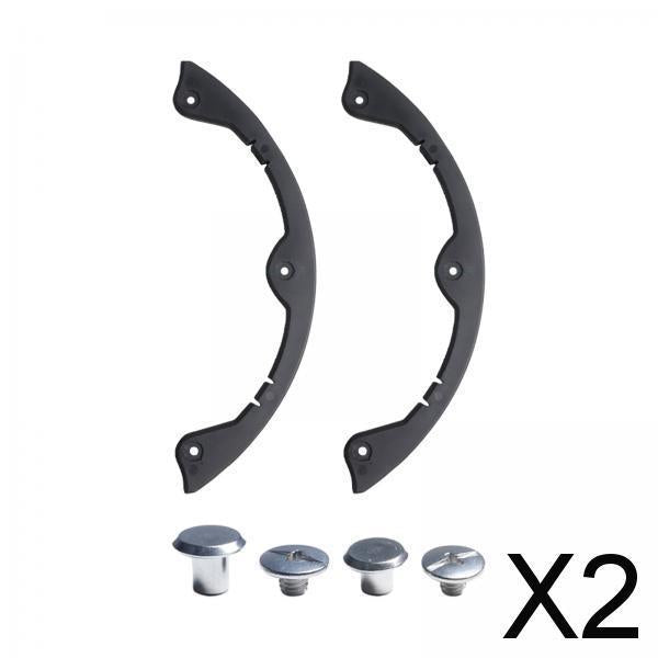 2x2Pcs Snowboard Protection Strip Edge Protector Durable Skateboard Deck Guard 29CM