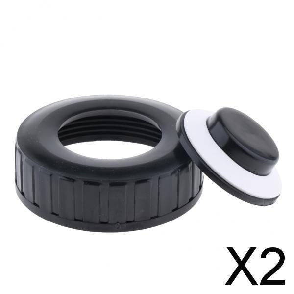 2xIBC Tote Tank Valve Cover Lid Cap 78mm Fine Thread Water Tank Parts Fitting