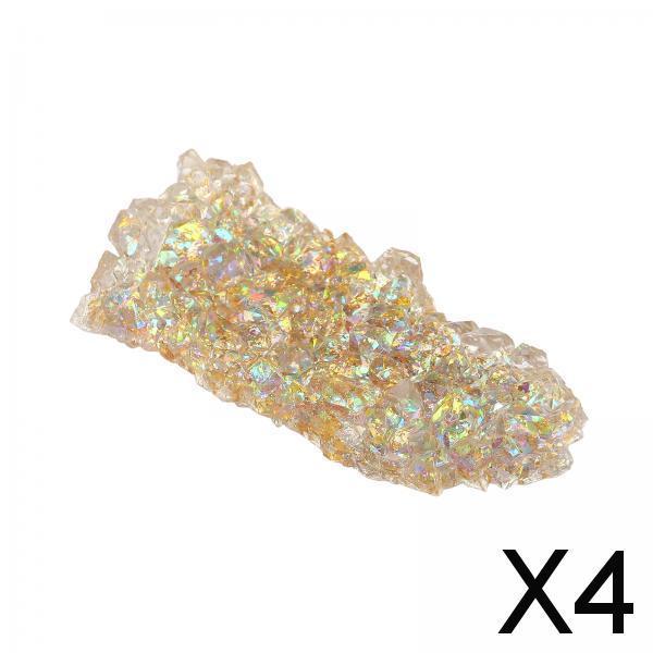 4xIce Moutain Nail Art Pen Holder for Manicure Nail Carving Pencils Durable Aureate