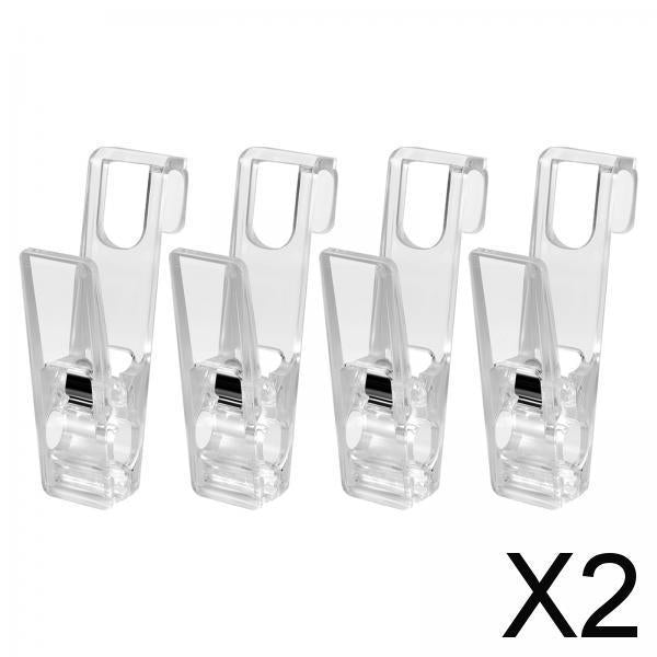 2x4 Pieces Non Slip Washing Line Clothes Pins Clothespin for Dress Skirt Bra