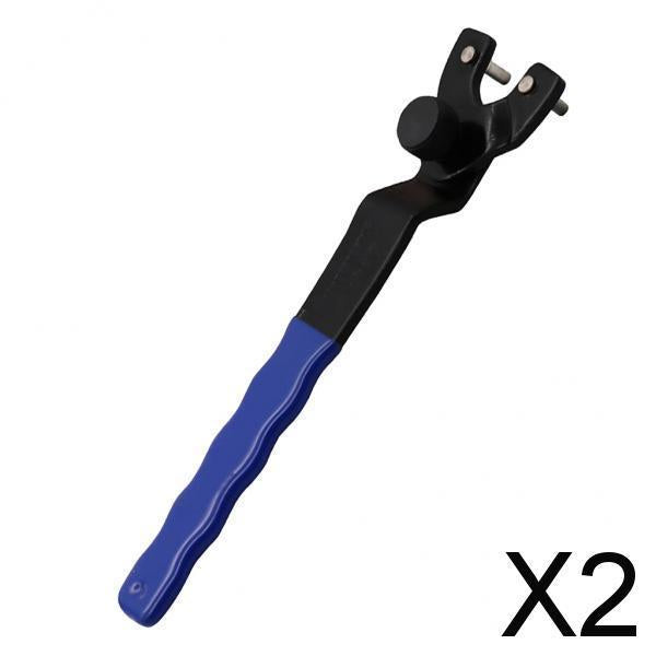 2xAdjustable Pin Spanner Wrench For Angle Grinder Polisher Wheel Nut Remover
