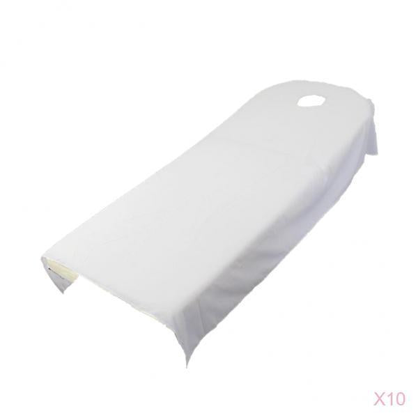 10Pieces SPA massage treatment bed cover White
