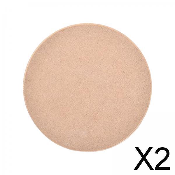 2xPottery Wheel Bats Fiberboard Flat Disc Board for Ceramic Clay Making DIY 12cm