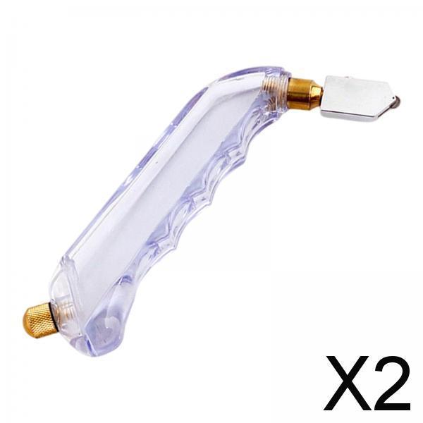 2x Glass Cutter Diamond Glass Cutting Tool for Ceramics Glass Tile