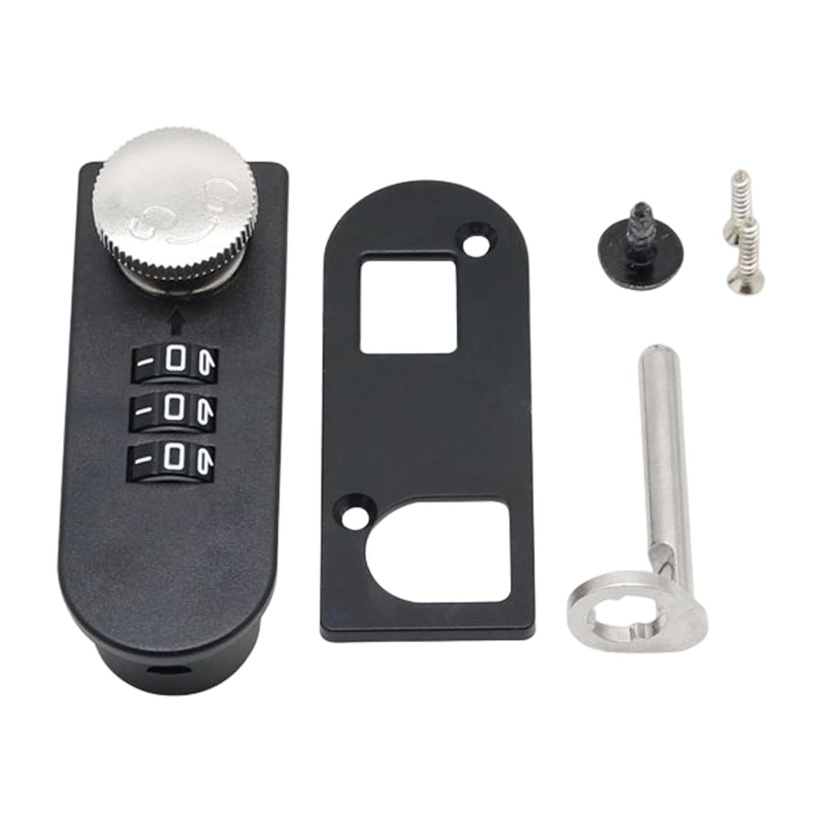 Modern Drawer Lock Combination Lock Convenient mini Home Wardrobes Triple